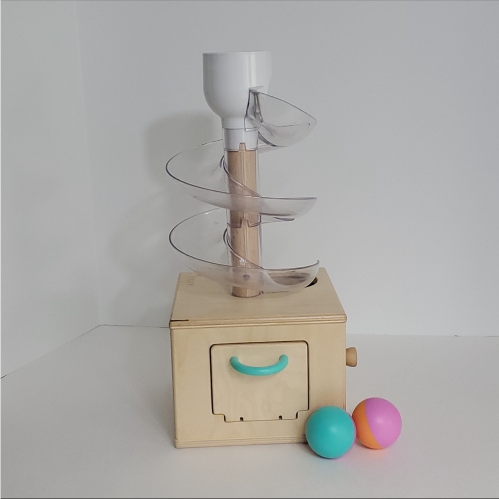 Lovevery Slide & Seek Ball Run Wooden Montessori Toy